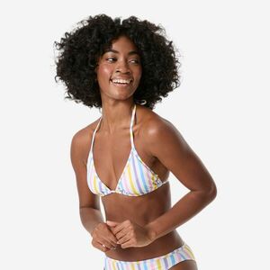Sutien de baie triunghi dungi surf Mae Belza Multicolor Damă imagine