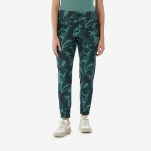 Pantalon de drumeție NH100 verde, damă imagine