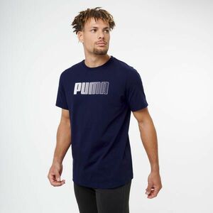 Tricou din bumbac Puma Bleumarin Bărbați imagine