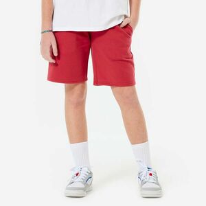 Pantalon scurt sport din bumbac Roșu Copii imagine