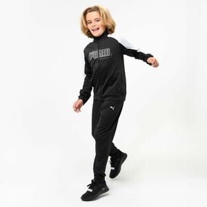 Trening din poliester pentru sport Puma Negru-Alb Copii imagine