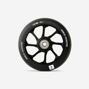 Roată trotinetă freestyle butuc aluminiu PU 120 mm Negru imagine