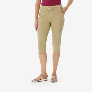 Pantalon 3/4 de drumeție NH500 Bej Damă imagine