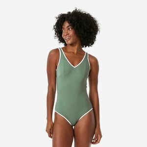 Costum de baie întreg înot Virginia Lurex Verde salcie Damă imagine