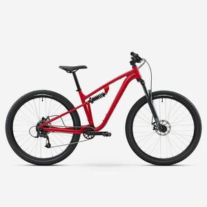 Bicicletă MTB drumeție suspensie integrală 29" cadru aluminiu EXPL 100 S Roșu imagine