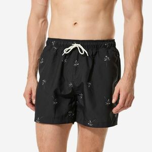 Șort de baie sucrt 15" surf 100 Palmito Negru Bărbați imagine