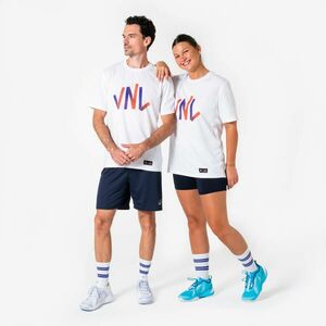 Tricou de volei oficial VNL Alb Adulți imagine