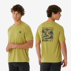 Tricou cu mânecă scurtă, drumeție la munte MH500 Verde Bărbați imagine