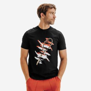Tricou de tenis TTS Soft Negru Bărbați imagine