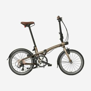 Bicicletă pliabilă FOLD 560 Aluminiu brut lăcuit imagine