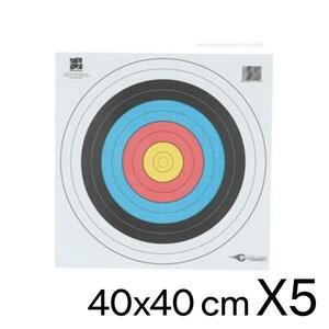 5 ținte tir cu arcul 40x40 AVALON imagine
