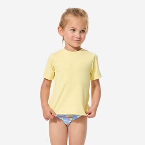 Tricou anti-UV piscină Galben Bebeluși imagine