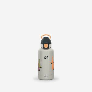 Bidon din aluminiu 500 , cu capac cu deschidere rapidă Drumeție 0, 6L Bej Copii imagine