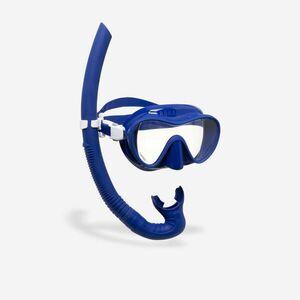 Set de snorkeling Combo Mască și tub Aqualung Neos Albastru imagine