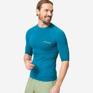 Tricou Anti-UV 100 UPF50+, UV>95% Albastru Bărbaţi imagine