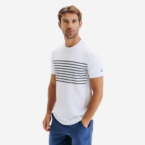 Tricou de tenis cu mânecă scurtă TTS Essential Alb Bărbați imagine