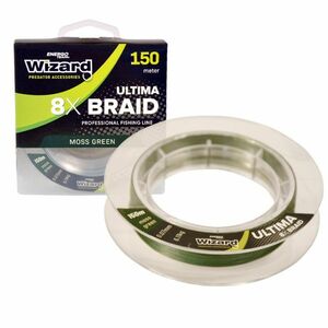 Fir Textil EnergoTeam Wizard Ultima 8X Braid, Moss Green, 300m (Diametru fir: 0.35 mm) imagine