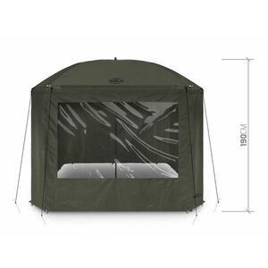 Umbrela cu perete lateral Delphin DualiX STABIL 320cm imagine