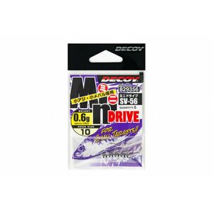 Carlige Decoy Jig Sv-56 Mini Drive, Nr. 10 (Marime Carlige: Nr. 10, Greutate jig: 0.9 g) imagine