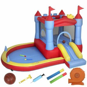 AIYAPLAY castel gonflabil sărituri | Aosom Romania imagine