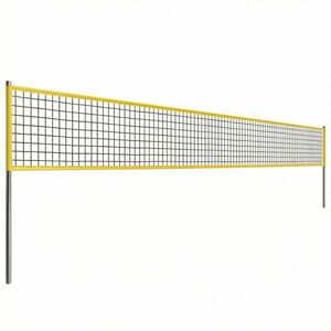 SPORTNOW Set Volei și Badminton, stâlpi din oțel cu înălțime reglabilă, geantă de transport, pentru gazon plajă grădină | Aosom Romania imagine