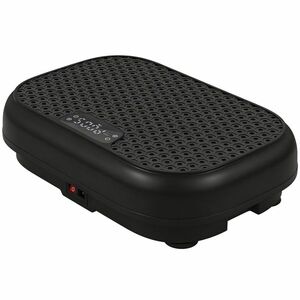 SPORTNOW Placă vibrațională cu 120 trepte de intensitate, 5 programe presetate, telecomandă, afișaj LED pentru tonifiere Negru | Aosom Romania imagine