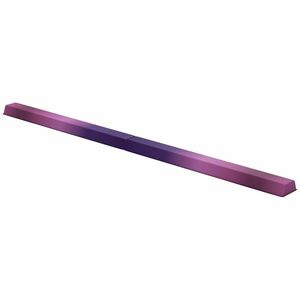 SPORTNOW Bârnă de gimnastică pliabilă bază antiderapantă, mâner de transport, 236 x 10/15 x 6, 5 cm violet și roz | Aosom Romania imagine