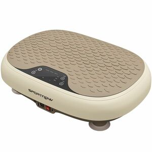 SPORTNOW Platformă vibratorie cu 20 de niveluri de viteză 3 programe ecran LED telecomandă pentru exerciții acasă | Aosom Romania imagine