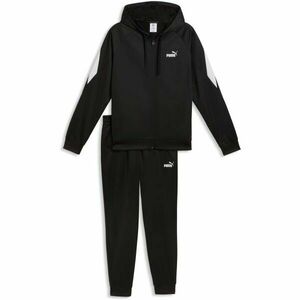 Puma HOODED POLY SUIT Trening bărbați, negru, mărime imagine