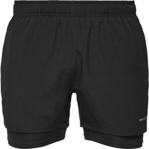 ENDURANCE KROS M 2-IN-1 Pantaloni scurți de alergare pentru bărbați, negru, mărime imagine