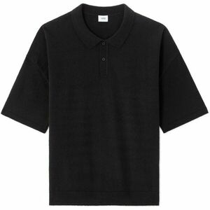 CELIO NEBOUCLET Tricou polo bărbați, negru, mărime imagine