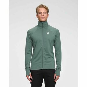Daehlie FULL ZIP DAVOS Hanorac sport de bărbați, verde închis, mărime imagine