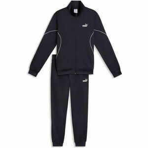 Puma POLY PIPING SUIT Trening bărbați, albastru închis, mărime imagine