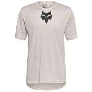 Fox RANGER SS JERSEY FOX HEAD Tricou ciclism bărbați, alb, mărime imagine