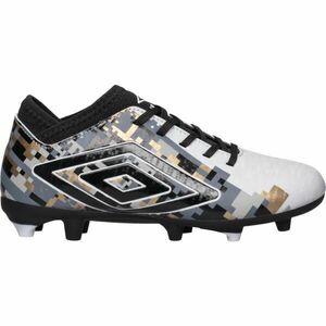 Umbro FORMATION III FG JR Ghete de fotbal copii, alb, mărime 29.5 imagine