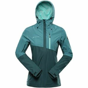 ALPINE PRO NOREMA 3 Geacă impermeabilă cu membrană pentru femei, verde, mărime imagine
