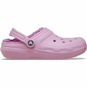 Crocs CLASSIC FUZZ LINED CLOG Saboți femei, roz, mărime 37/38 imagine