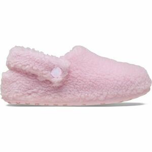 Crocs CLASSIC COZZZY SLIPPER K Botoși pentru copii, roz, mărime 33/34 imagine