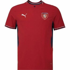 Puma FACR HOME JERSEY PROMO Tricou de fotbal bărbați, roșu, mărime imagine