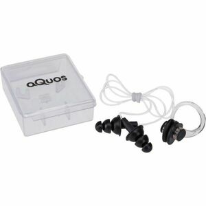 AQUOS EAR PLUG + NOSE CLIP SET Dopuri urechi și clemă nas, negru, mărime imagine