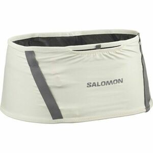 Salomon HIGH PULSE BELT Centură elastică de alergare, bej, mărime imagine