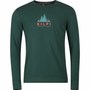 KILPI BASE Tricou din bumbac pentru bărbați, verde închis, mărime imagine