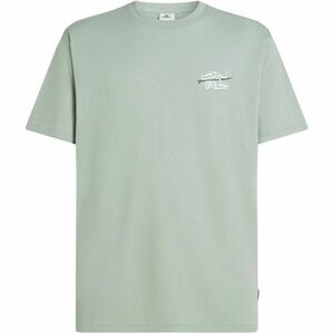 O'Neill RETRO BACK PRINT Tricou pentru bărbați, verde deschis, mărime imagine