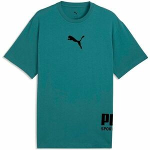 Puma SPORT RELAXED GRAPHIC TEE Tricou pentru bărbați, verde, mărime imagine