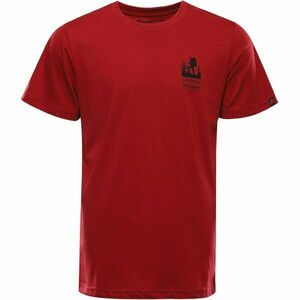 ALPINE PRO NOGER Tricou pentru bărbați, roșu, mărime imagine