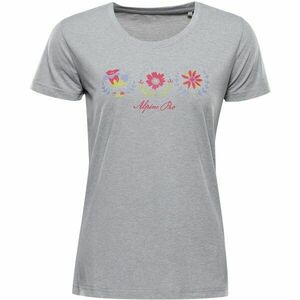 ALPINE PRO SASSA Tricou funcțional femei, gri, mărime imagine