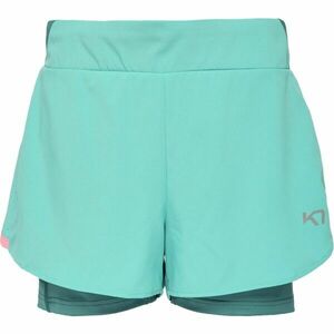 KARI TRAA MIJA TRAINING SHORTS Pantaloni scurți sport pentru femei, turcoaz, mărime imagine