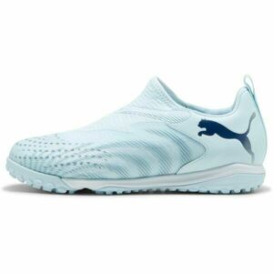 Puma FUTURE 9 MATCH LL TT JR Ghete de fotbal copii, albastru deschis, mărime 34.5 imagine
