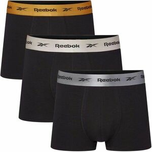 Reebok HIRST 3 PACK Boxeri pentru bărbați, negru, mărime imagine