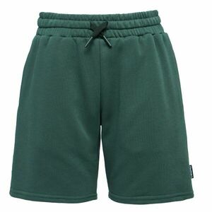 Lewro LUDLOW Pantaloni scurți confortabili din tricot pentru băieți, verde închis, mărime 164-170 imagine